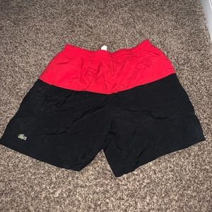 Lacoste Swim Trunks size Large